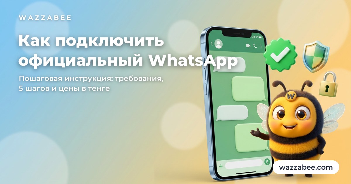 Как подключить официальный WhatsApp (WABA): пошаговая инструкция