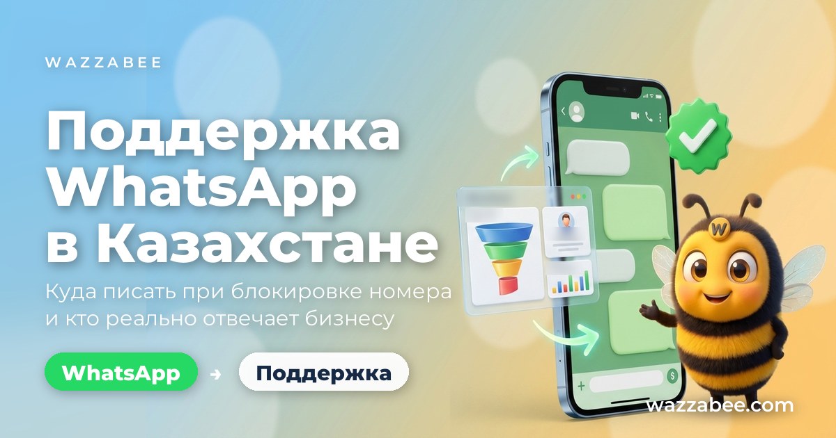 Поддержка WhatsApp в Казахстане